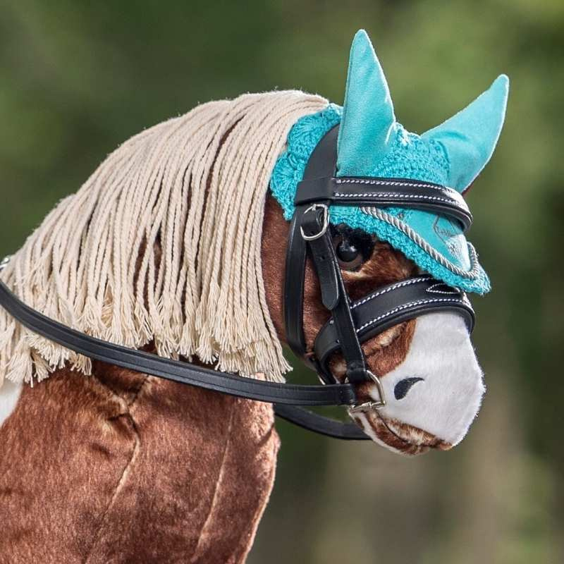 Ear Bonnet Toy Pony Classic Turquoise