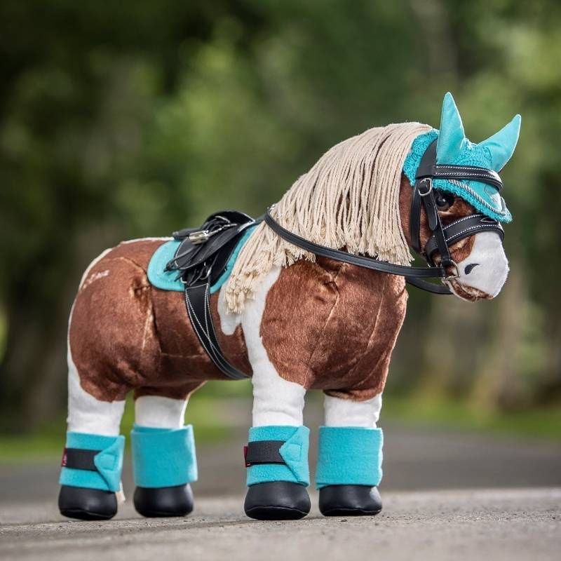 Ear Bonnet Toy Pony Classic Turquoise