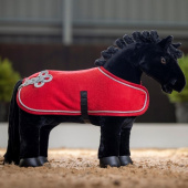 Fleece Rug Toy Pony Red Fleece Rug Toy Pony Red