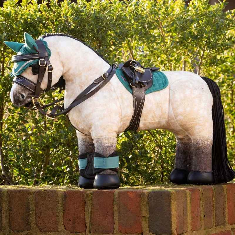 Saddle Toy Pony Brown