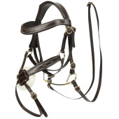 Bridle for Hobby Horse Grackle Brown Bridle for Hobby Horse Grackle Brown