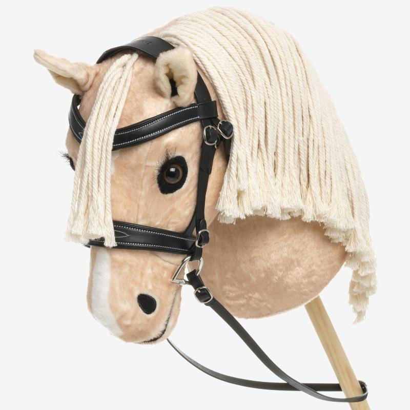 Bridle for Hobby Horse Competition Black