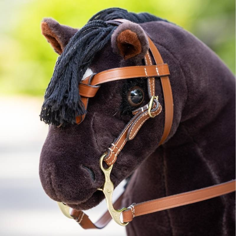 Western Bridle Toy Pony Brown