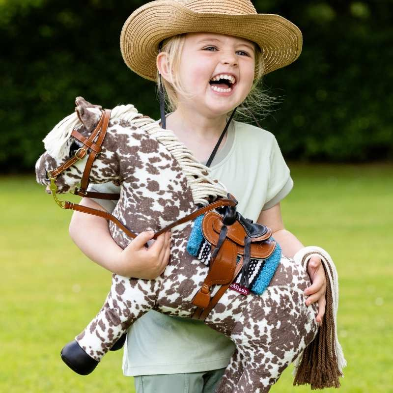 Western Bridle Toy Pony Brown