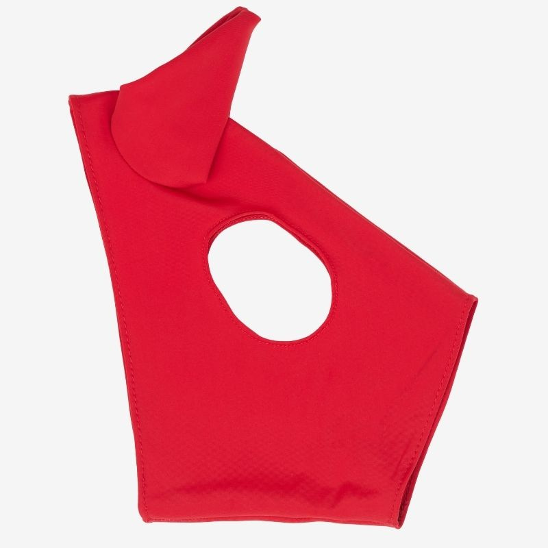 Racing Hood for Hobby Horse Stretch Red
