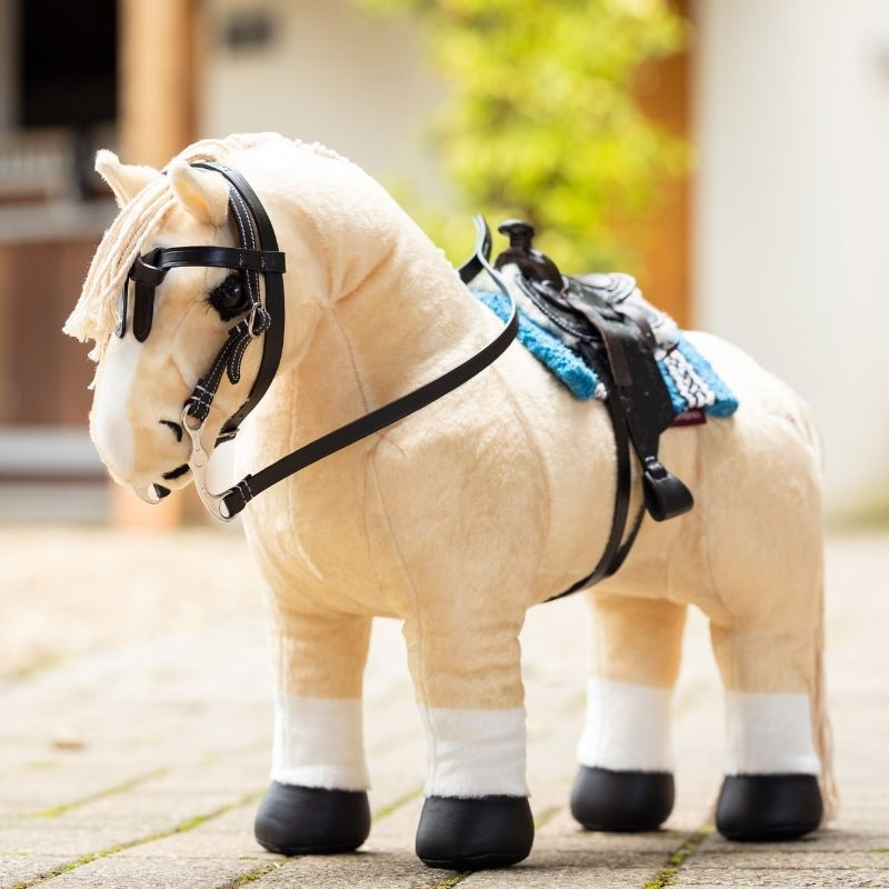 Western Bridle Toy Pony Black