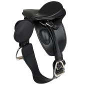 Dressage Saddle Toy Pony Black Dressage Saddle Toy Pony Black