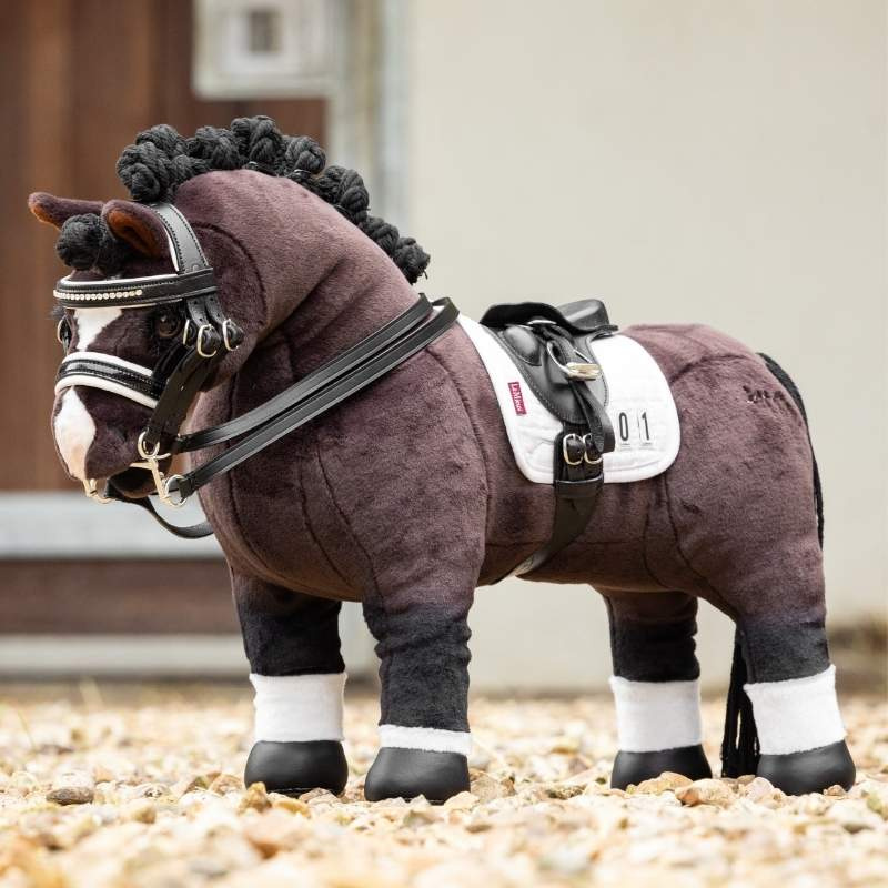 Dressage Saddle Toy Pony Black