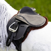 Hunter Saddle Pad Toy Pony Showing Numnah Brown Hunter Saddle Pad Toy Pony Showing Numnah Brown