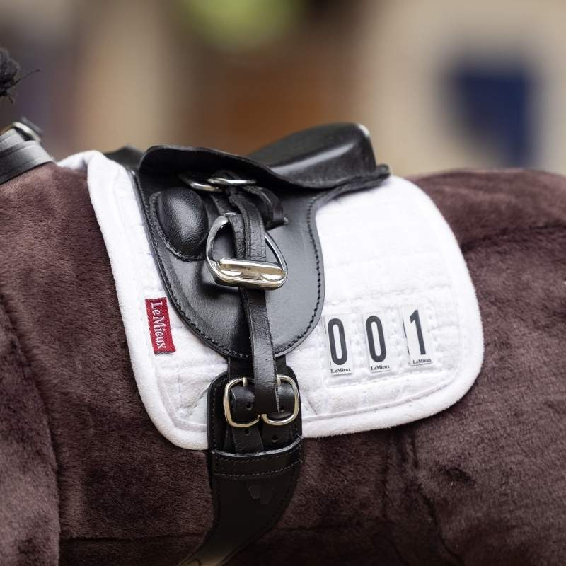 Dressage Saddle Pad Toy Pony White