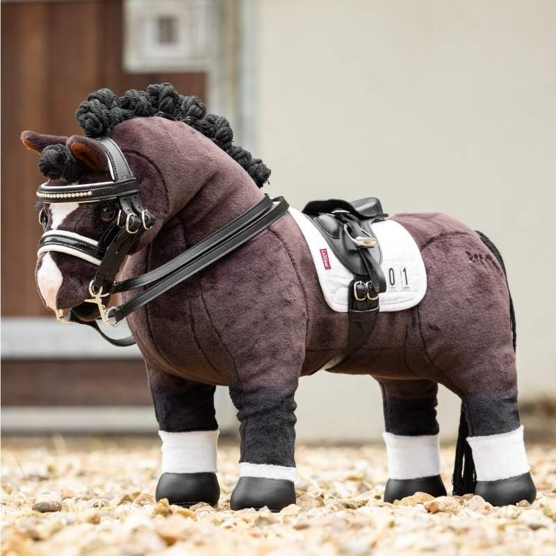 Dressage Saddle Pad Toy Pony White