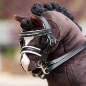 Double Bridle Toy Pony Black Double Bridle Toy Pony Black