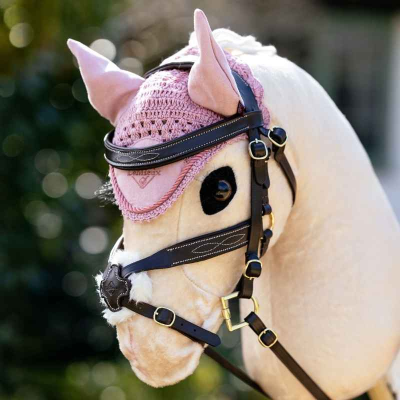 Ear Bonnet for Hobby Horse Classic Light Pink