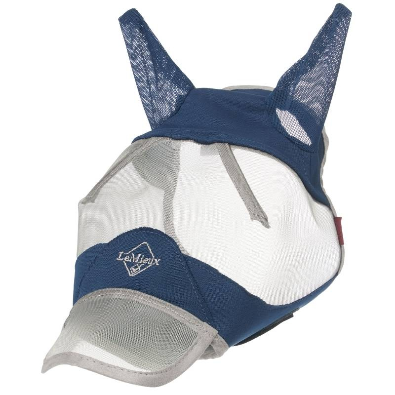 Fly Mask for Hobby Horse Navy Blue
