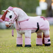 Fleece Rug Toy Pony Light Pink Fleece Rug Toy Pony Light Pink