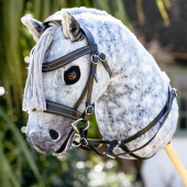 Running Martingale for Hobby Horse Black Running Martingale for Hobby Horse Black