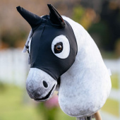 Calming Hood for Hobby Horse Stay Calm Black Calming Hood for Hobby Horse Stay Calm Black