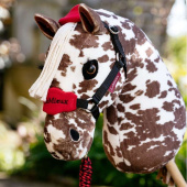 Halter & Lead Rope for Hobby Horse Vogue Red Halter & Lead Rope for Hobby Horse Vogue Red