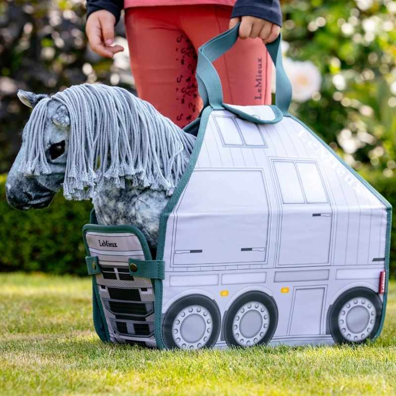 Carry Bag Toy Pony Printed Grey