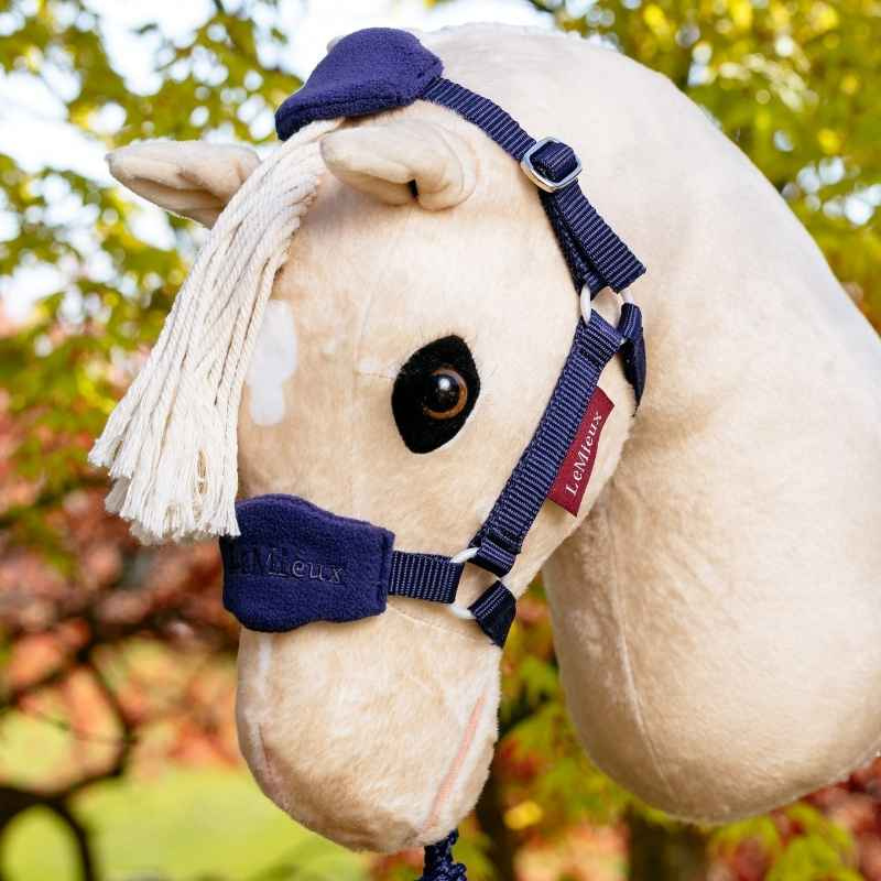 Halter & Lead Rope for Hobby Horse Vogue Navy Blue
