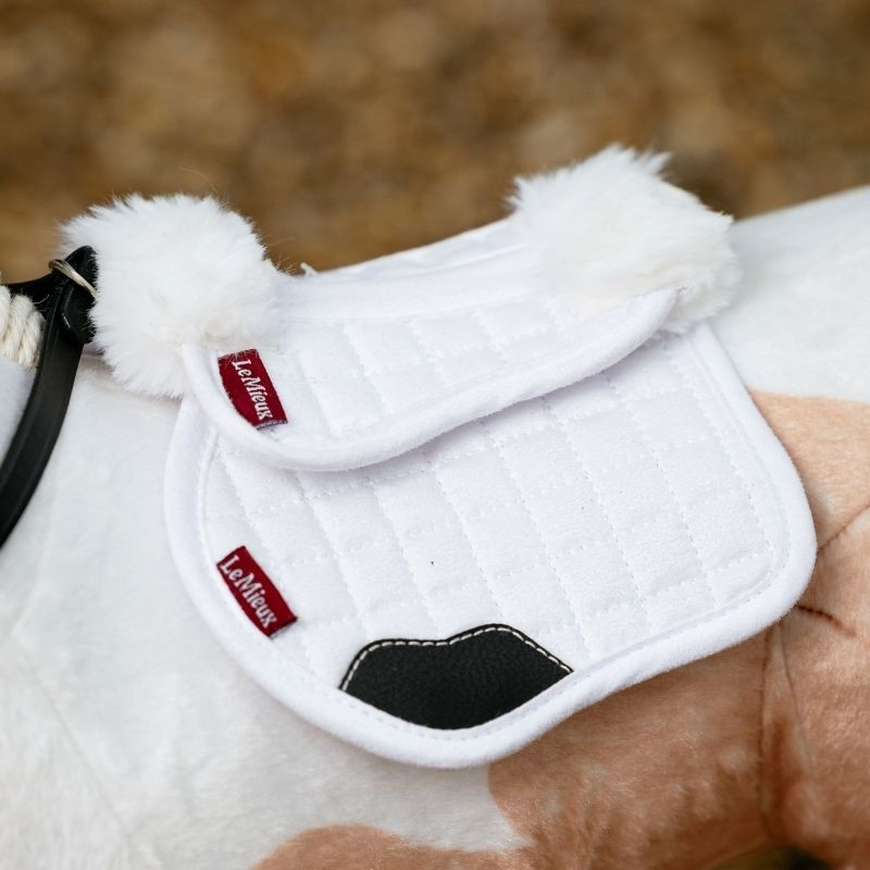 Half Pad MerinoToy Pony White
