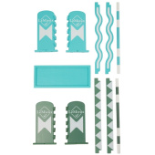 Jump Set Toy Pony Green/Turquoise Jump Set Toy Pony Green/Turquoise