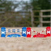 Jump Set Toy Pony Red/Blue Jump Set Toy Pony Red/Blue