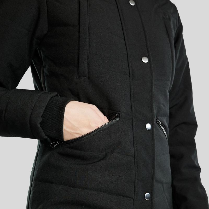 Riding Coat Dicte Long Black