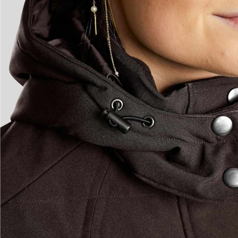 Riding Coat Dicte Long Brown