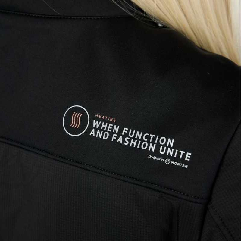 Heated Jacket MoIsla Tech Heating Black