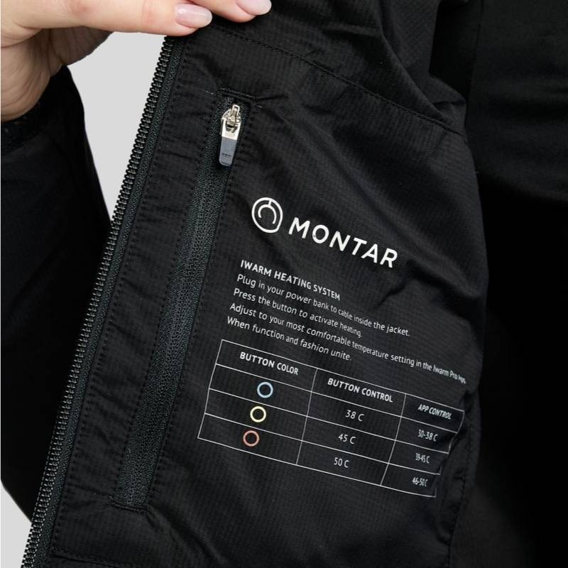 Heated Jacket MoIsla Tech Heating Black