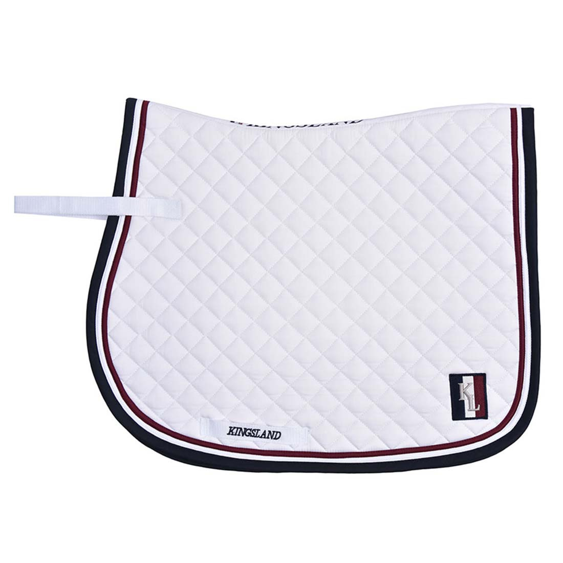 Saddle Pad Classic White