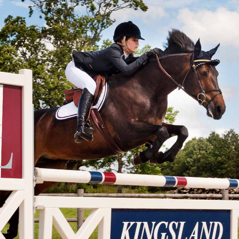 Saddle Pad Classic White