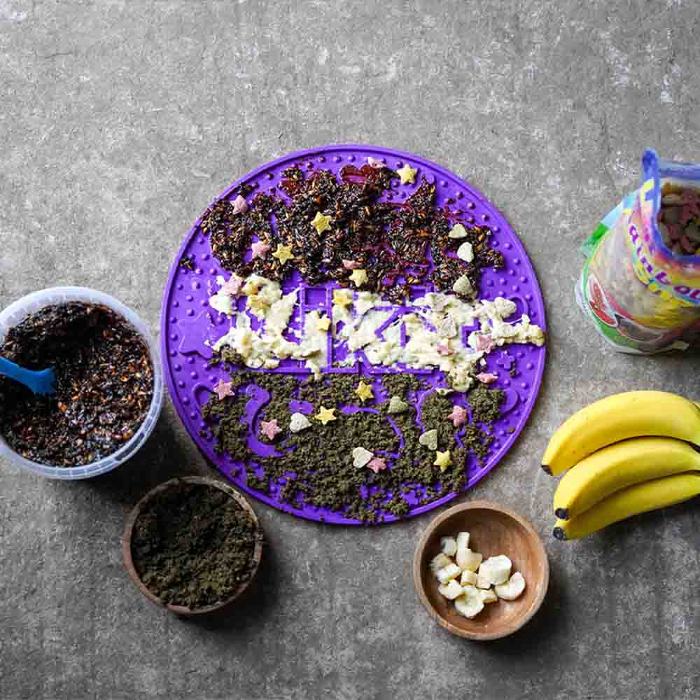 Graze Maze Lick Mat Level 1 Purple