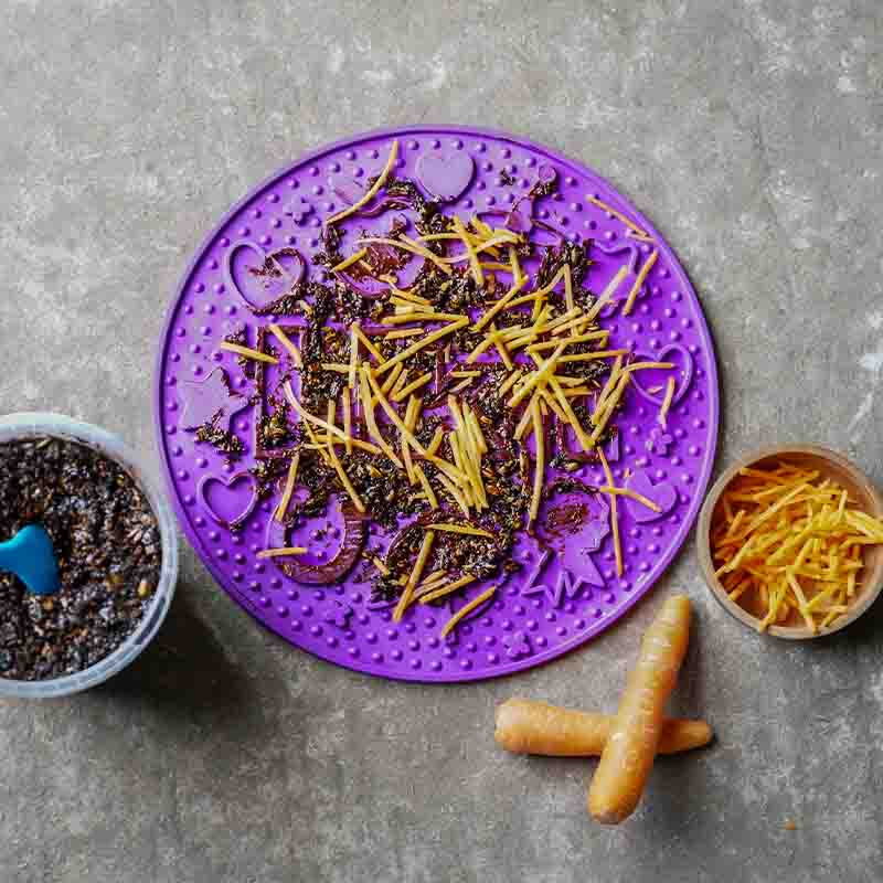 Graze Maze Lick Mat Level 1 Purple