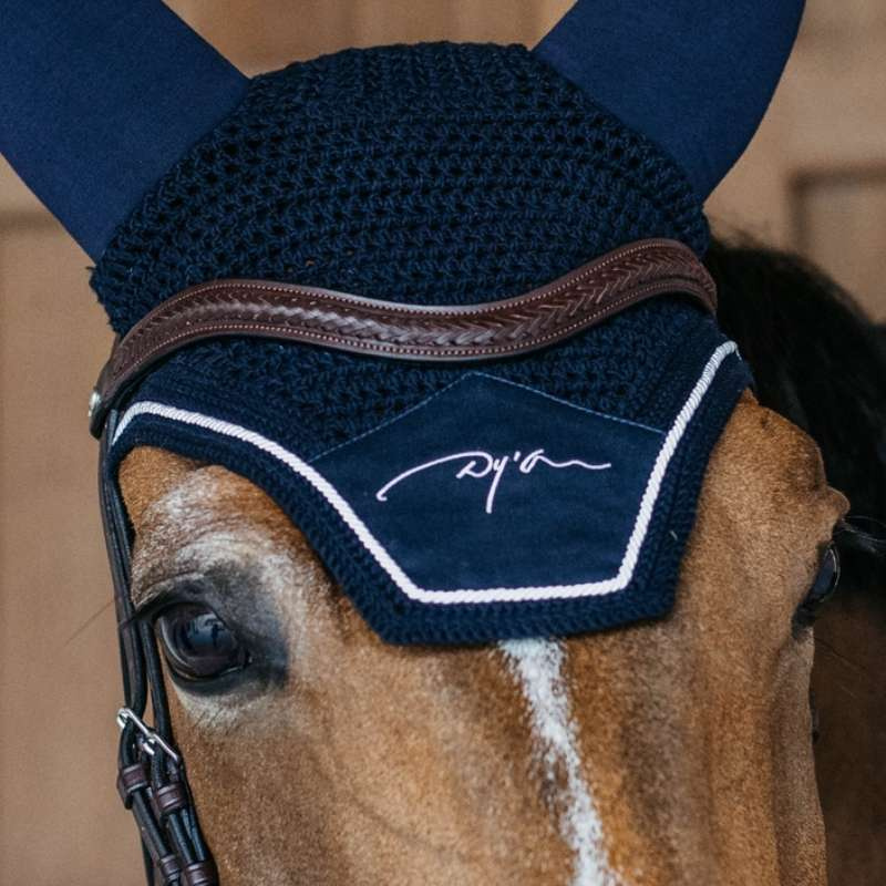 Browband V-shaped Plaited New English Collection Brown