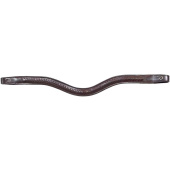 Browband V-shaped Plaited New English Collection Brown Browband V-shaped Plaited New English Collection Brown