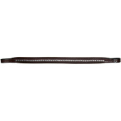Browband Silver Clincher New English Collection Brown Browband Silver Clincher New English Collection Brown