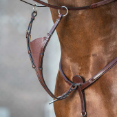 Soft Bib Martingale Attachment New English Collection Brown Soft Bib Martingale Attachment New English Collection Brown