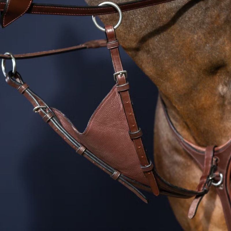 Soft Bib Martingale Attachment New English Collection Brown