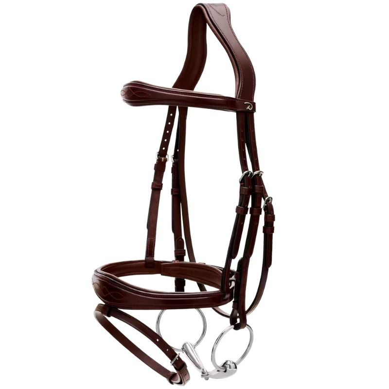 Anatomical Combination Bridle NE Brown