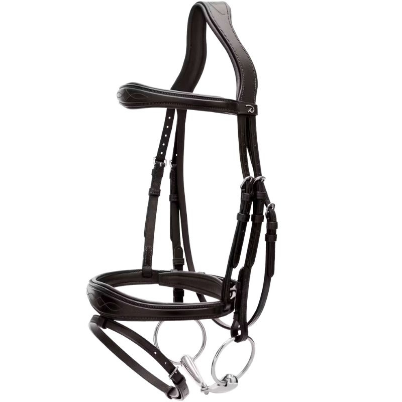 Anatomical Combination Bridle NE Black