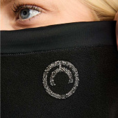 Neck collar MoEllie Fleece Crystals Black Neck collar MoEllie Fleece Crystals Black