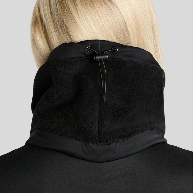 Neck collar MoEllie Fleece Crystals Black
