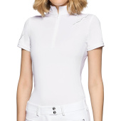 Show Shirt Lea Crystal Leaf Ferna White Show Shirt Lea Crystal Leaf Ferna White