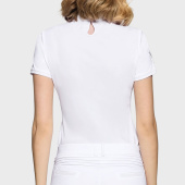 Show Shirt Lea Crystal Leaf Ferna White Show Shirt Lea Crystal Leaf Ferna White