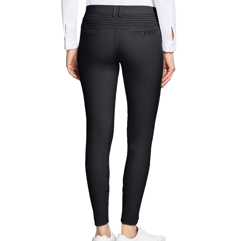 Riding Breeches Adele Knee Grip Black