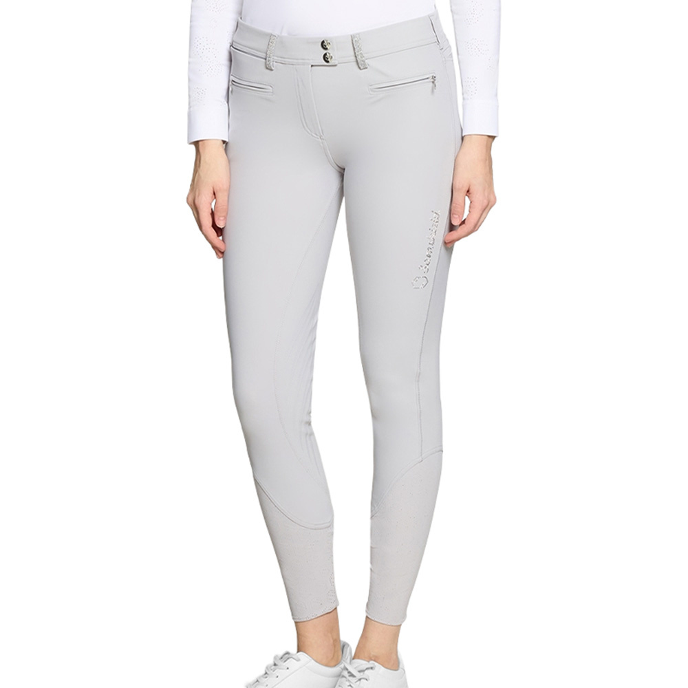 Riding Breeches Adele Knee Grip Grey