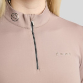Training Top MoMegan Polo Long Sleeve Pearl Grey Training Top MoMegan Polo Long Sleeve Pearl Grey