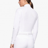 Tech Wool Zip Polo Sweater R-EVO 0Premier White